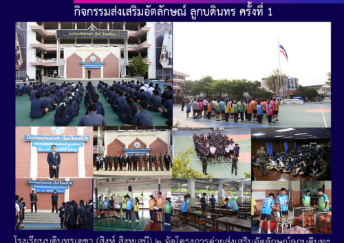 กิจกรรมส่งเสริมอัตลักษณ์ ลูกบดินทร ครั้งที่ 1