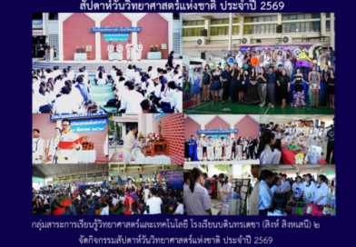 สัปดาห์วันวิทยาศาสตร์แห่งชาติ  ประจำปี 2569