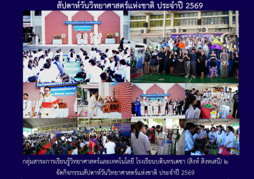 สัปดาห์วันวิทยาศาสตร์แห่งชาติ  ประจำปี 2569